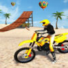 racing moto beach jumping simulator