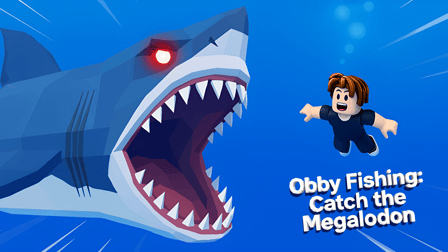 Obby Fishing: Ujemite megalodona